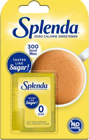 Splenda Low Calorie Sweetener 300 Tablets